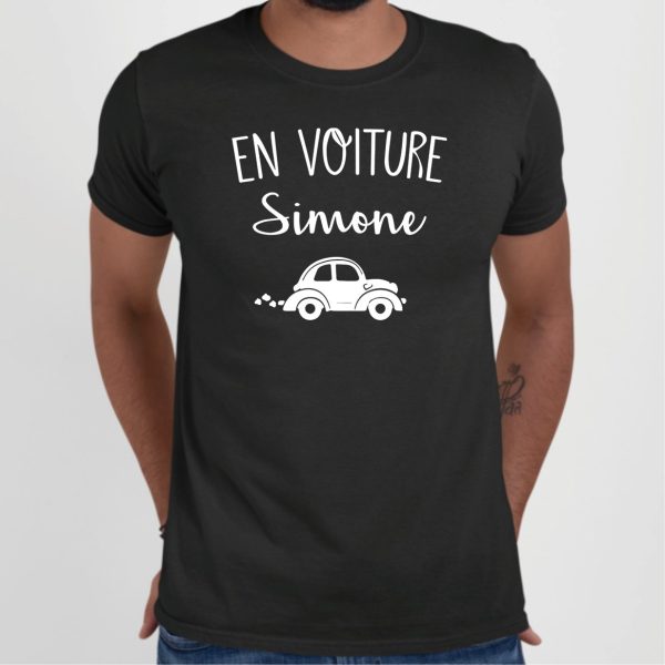 T-Shirt Homme En voiture Simone