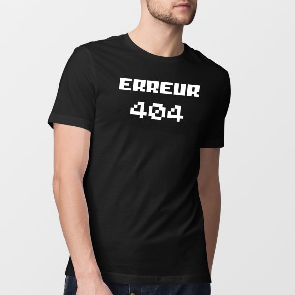 T-Shirt Homme Erreur 404