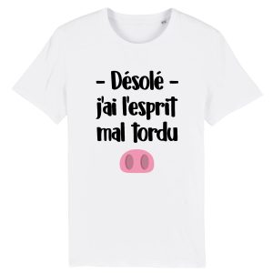 T-Shirt Homme Esprit mal tordu T-Shirt Homme Esprit mal tordu