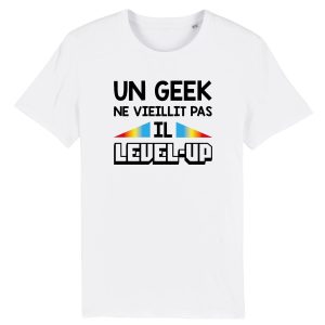 T-Shirt Homme Geek level-up T-Shirt Homme Geek level-up