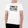 T-Shirt Homme J’aime quand ma femme me prepare un sandwich
