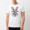 T-Shirt Homme Je pose des lapins