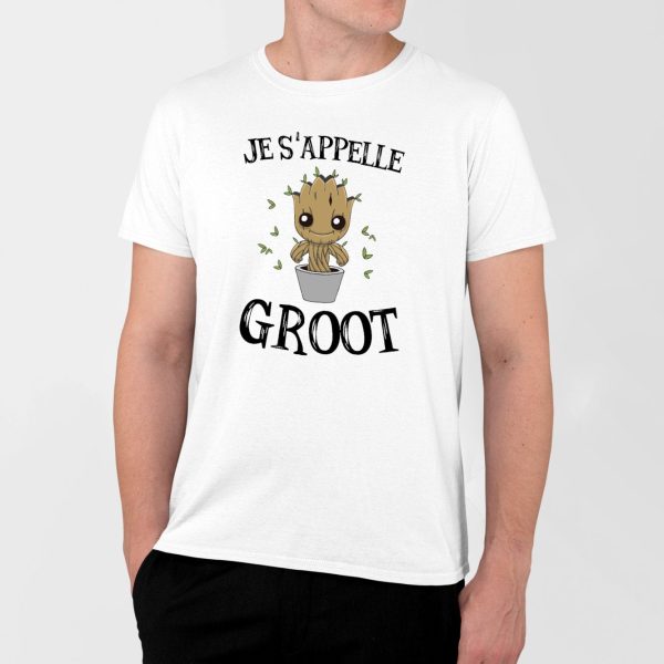 T-Shirt Homme Je s’appelle Groot