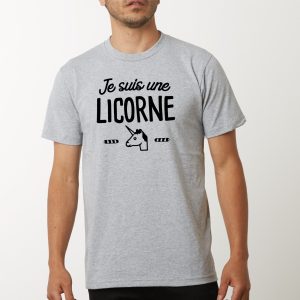 T-Shirt Homme Je suis une licorne 4 T Shirt Homme Je suis une licorne 3984 5