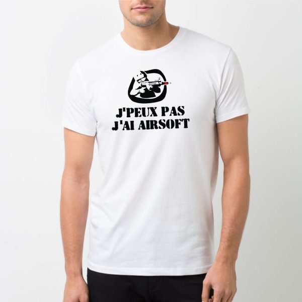 T-Shirt Homme J’peux pas j’ai airsoft