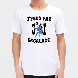 T Shirt Homme Jpeux pas jai escalade 7114 1