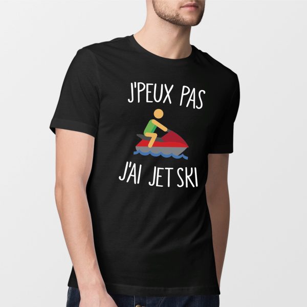 T-Shirt Homme J’peux pas j’ai jet ski