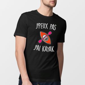 T-Shirt Homme J’peux pas j’ai kayak