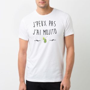 T-Shirt Homme J’peux pas j’ai mojito