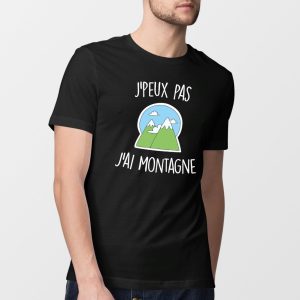 T-Shirt Homme J'peux pas j'ai montagne 1 T Shirt Homme Jpeux pas jai montagne 7215 3