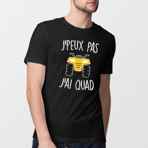 T-Shirt Homme J’peux pas j’ai quad