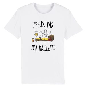 T-Shirt Homme J’peux pas j’ai raclette