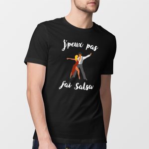 T-Shirt Homme J’peux pas j’ai salsa