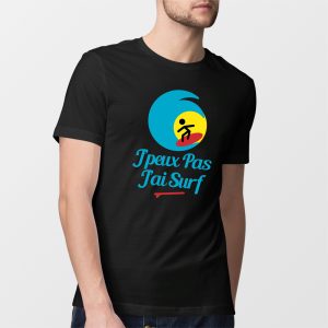 T-Shirt Homme J’peux pas j’ai surf