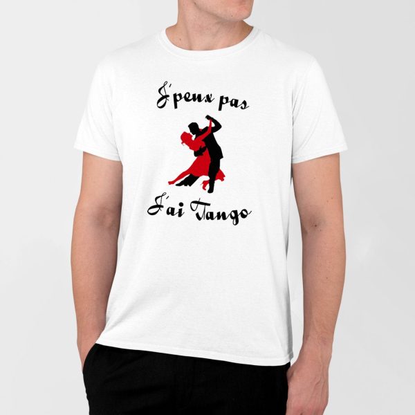 T-Shirt Homme J’peux pas j’ai tango