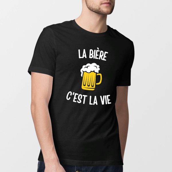 T-Shirt Homme La biere c’est la vie