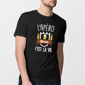 T-Shirt Homme L'apero c'est la vie 1 T Shirt Homme Lapro cest la vie 5899 3