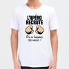 T-Shirt Homme L’apero recrute