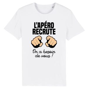 T-Shirt Homme L’apero recrute