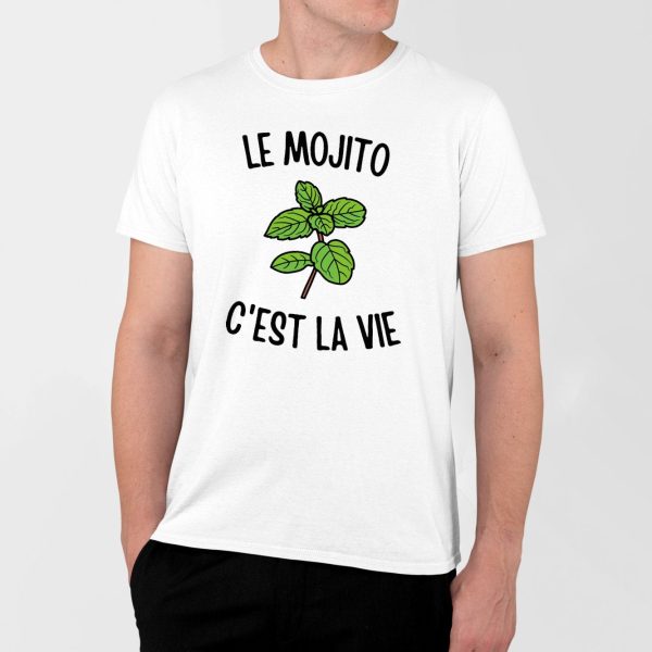 T-Shirt Homme Le mojito c’est la vie