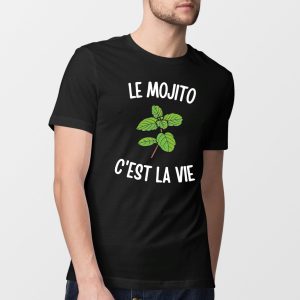 T Shirt Homme Le mojito cest la vie 7785 3