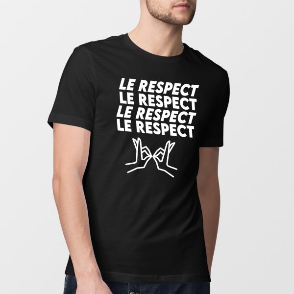 T-Shirt Homme Le respect