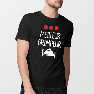 T-Shirt Homme Meilleur grimpeur