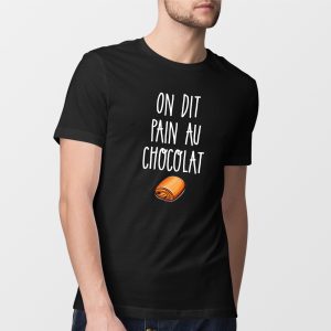 T-Shirt Homme On dit pain au chocolat
