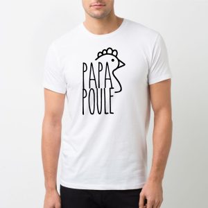 T-Shirt Homme Papa poule T-Shirt Homme Papa poule