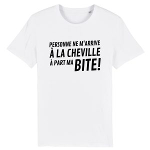 T-Shirt Homme Personne ne m'arrive � la cheville 1 T Shirt Homme Personne ne marrive la cheville 3468 2