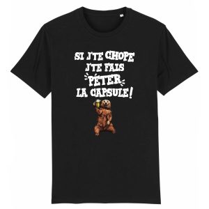 T-Shirt Homme Si j’te chope