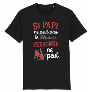 T-Shirt Homme Si papi ne peut pas pas le reparer