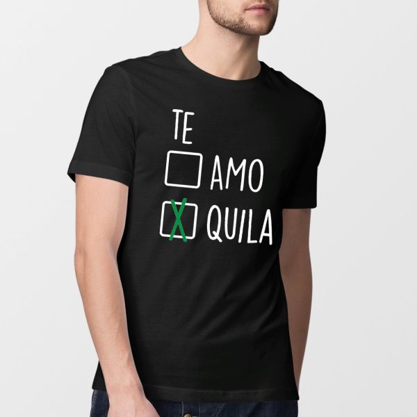 T-Shirt Homme Te amo tequila