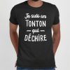 T-Shirt Homme Tonton qui dechire