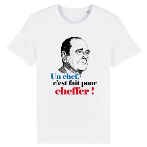 T-Shirt Homme Un chef c’est fait pour cheffer