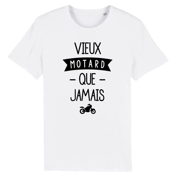 T-Shirt Homme Vieux motard que jamais