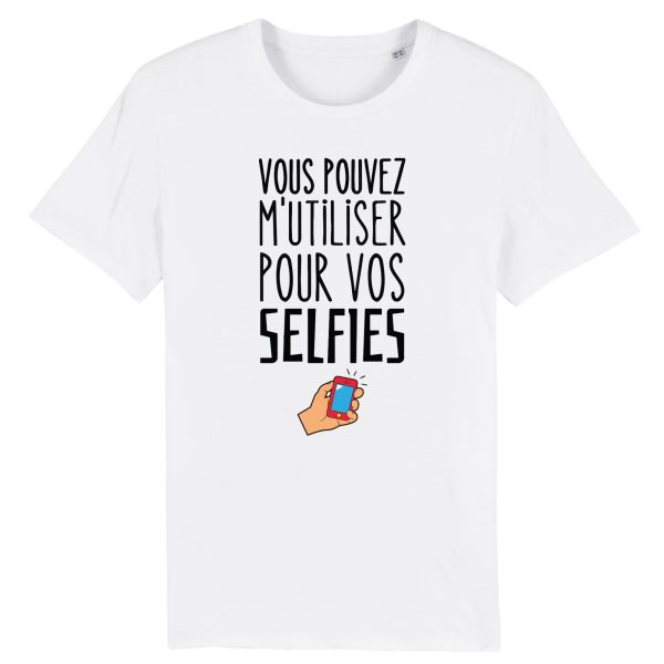 T-Shirt Homme Vous pouvez m’utiliser pour vos selfies