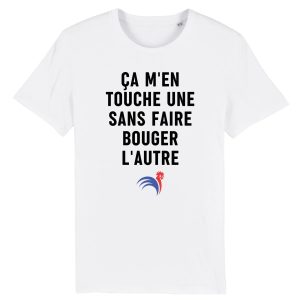 T-Shirt Homme Ca m’en touche une sans faire bouger l’autre
