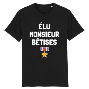 T-Shirt Homme Elu monsieur betises 3 T Shirt Homme lu monsieur btises 1194 4
