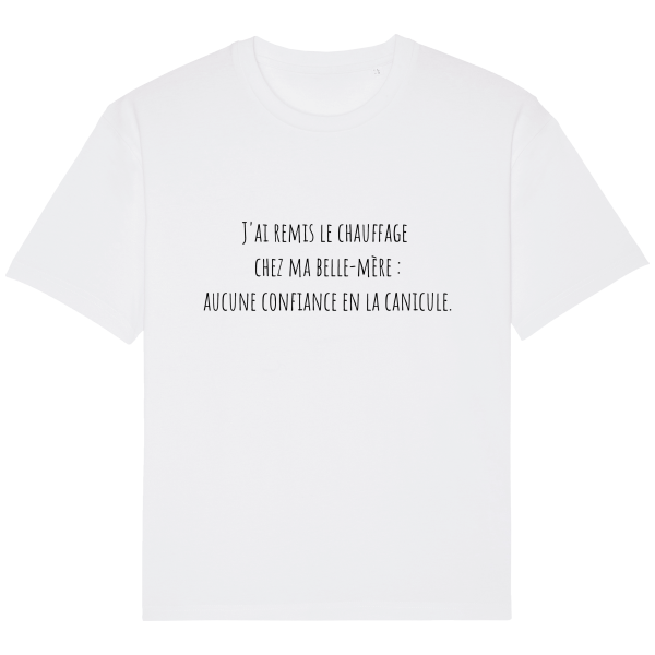 T-Shirt Humour Canicule Citation