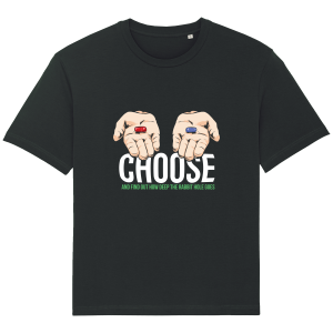 T-Shirt Matrix Ample Choose the pill T-Shirt Matrix Ample Choose the pill