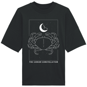 T-Shirt Oversize Cancer Constellation T-Shirt Oversize Cancer Constellation