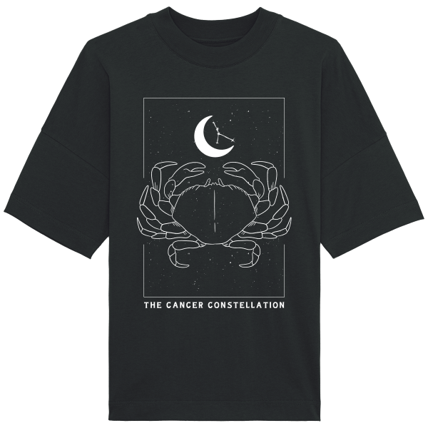 T-Shirt Oversize Cancer Constellation