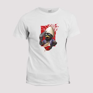 T-shirt Calimero se tire une bastos dans la coquille T-shirt Calimero se tire une bastos dans la coquille