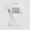 T-shirt Chant Supporter  Caen Jean-francois Fortin
