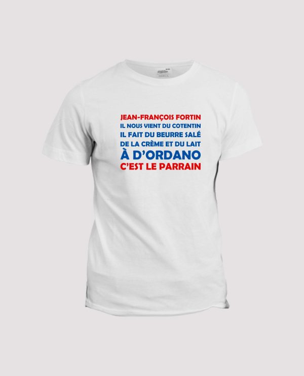 T-shirt Chant Supporter  Caen Jean-francois Fortin