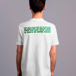 T-shirt Chant supporter FC Nantes fan 1 T shirt Chant supporter FC Nantes fan 2