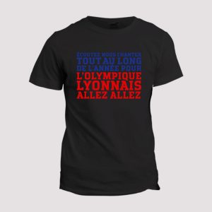 T-shirt Chant supporter  Lyon, �coutez nous chanter T-shirt Chant supporter  Lyon, �coutez nous chanter