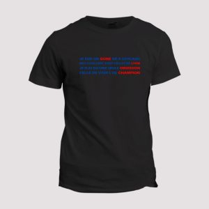 T-shirt Chant supporter  Lyon, je suis un gone ne a Gerland T-shirt Chant supporter  Lyon, je suis un gone ne a Gerland