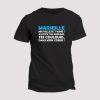 T-shirt Chant supporter  Marseille ma ville je t’aime